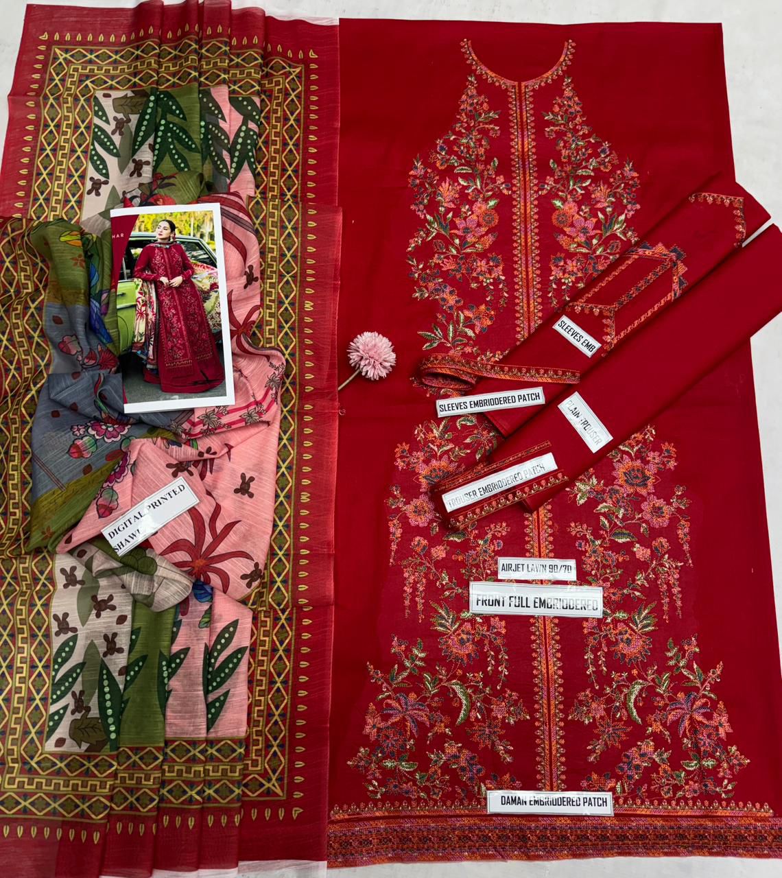 Hussain Rehar Airjet Lawn 3 Piece