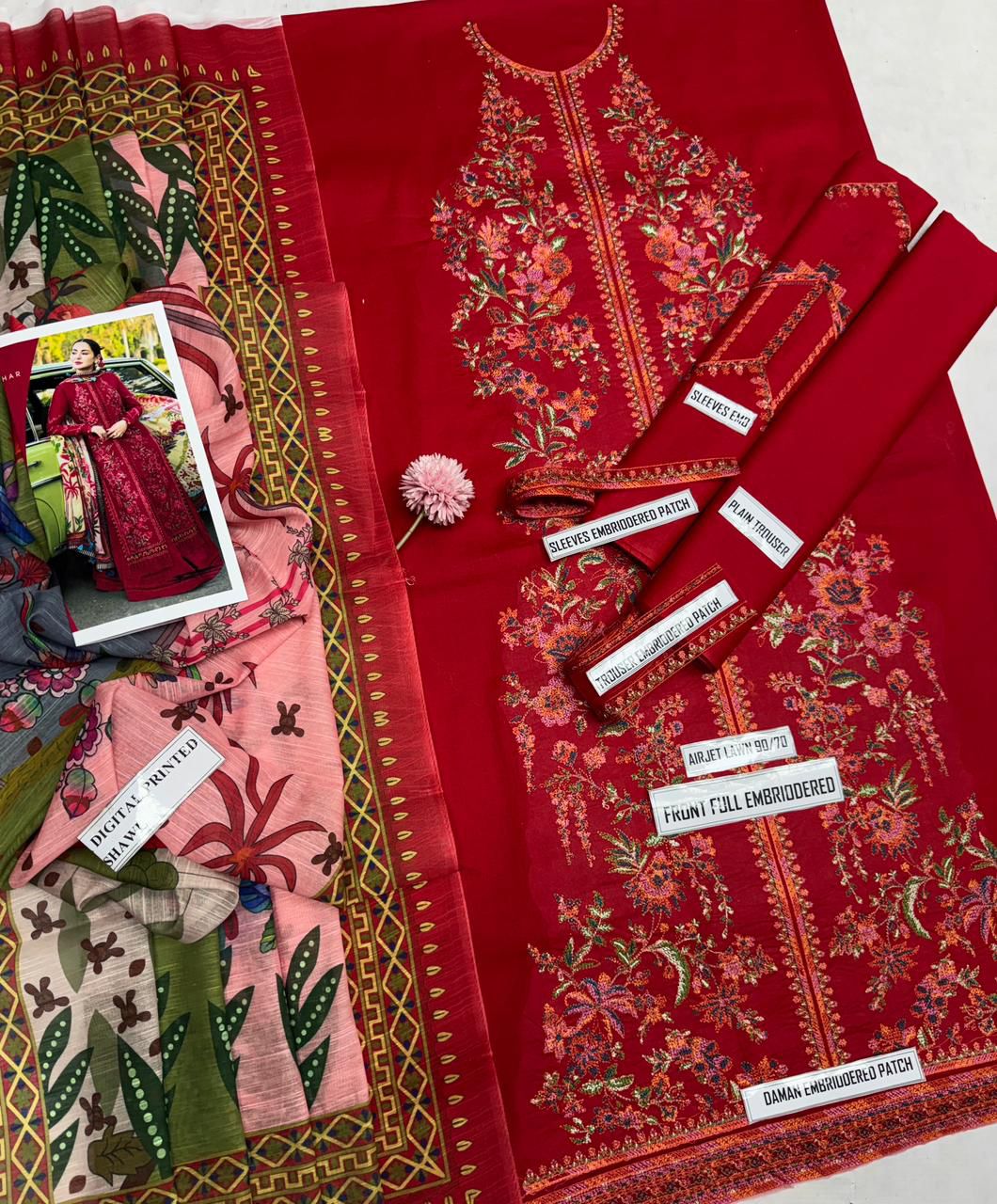 Hussain Rehar Airjet Lawn 3 Piece