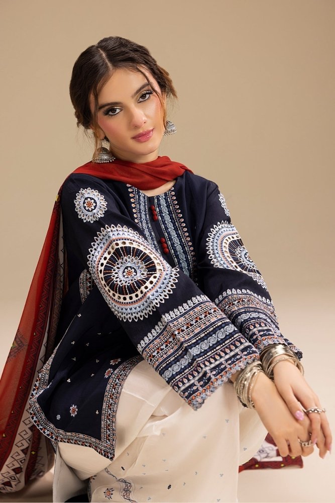 Naqsh 3 PC Embroidered