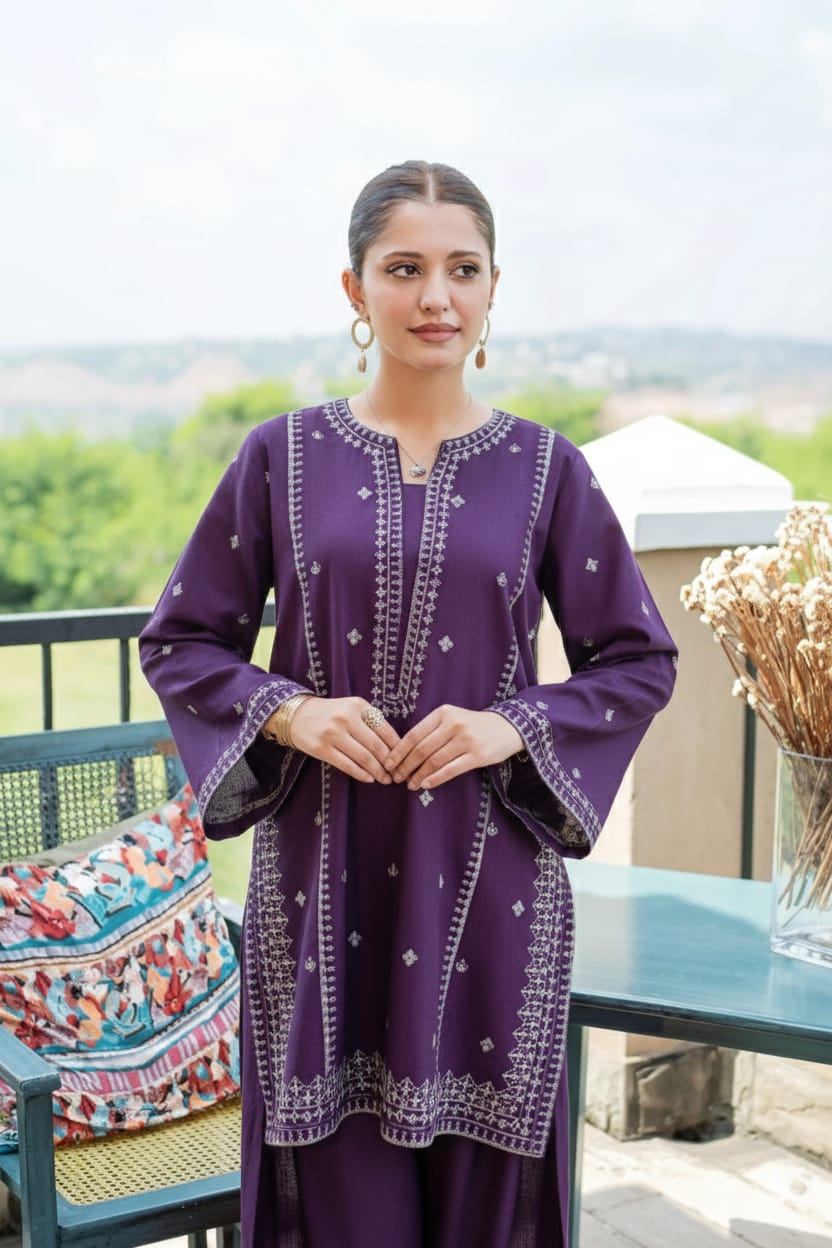 Naqsh 2 PC Embroidered