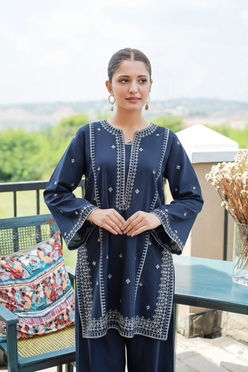 Naqsh 2 PC Embroidered
