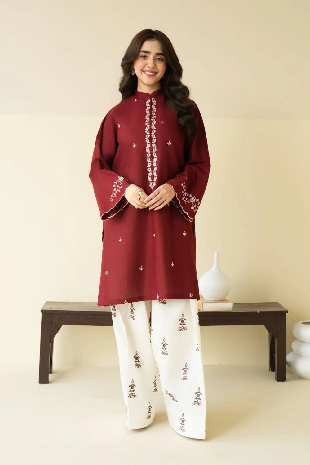 Naqsh 2 PC Embroidered