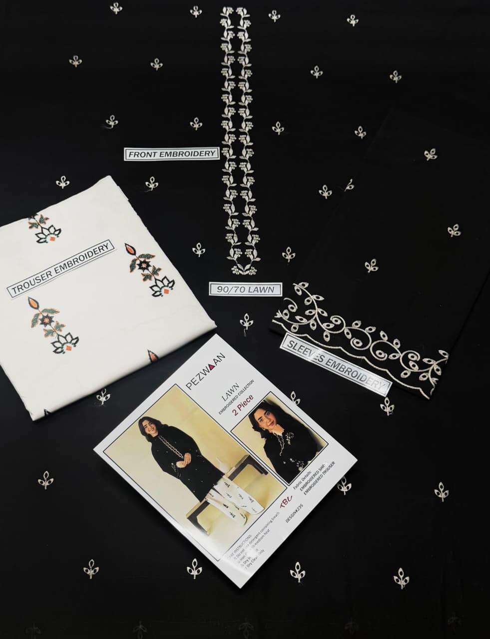 Naqsh 2 PC Embroidered