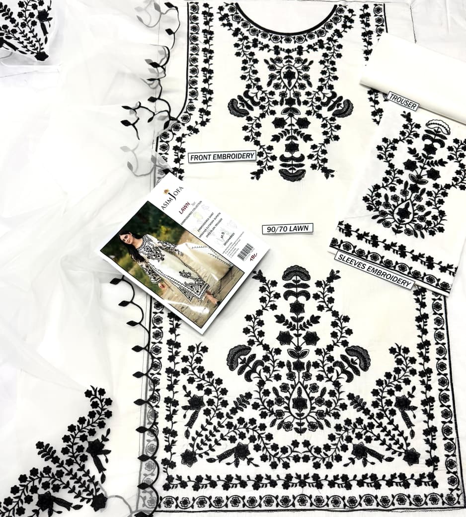 Naqsh 3 PC Embroidered