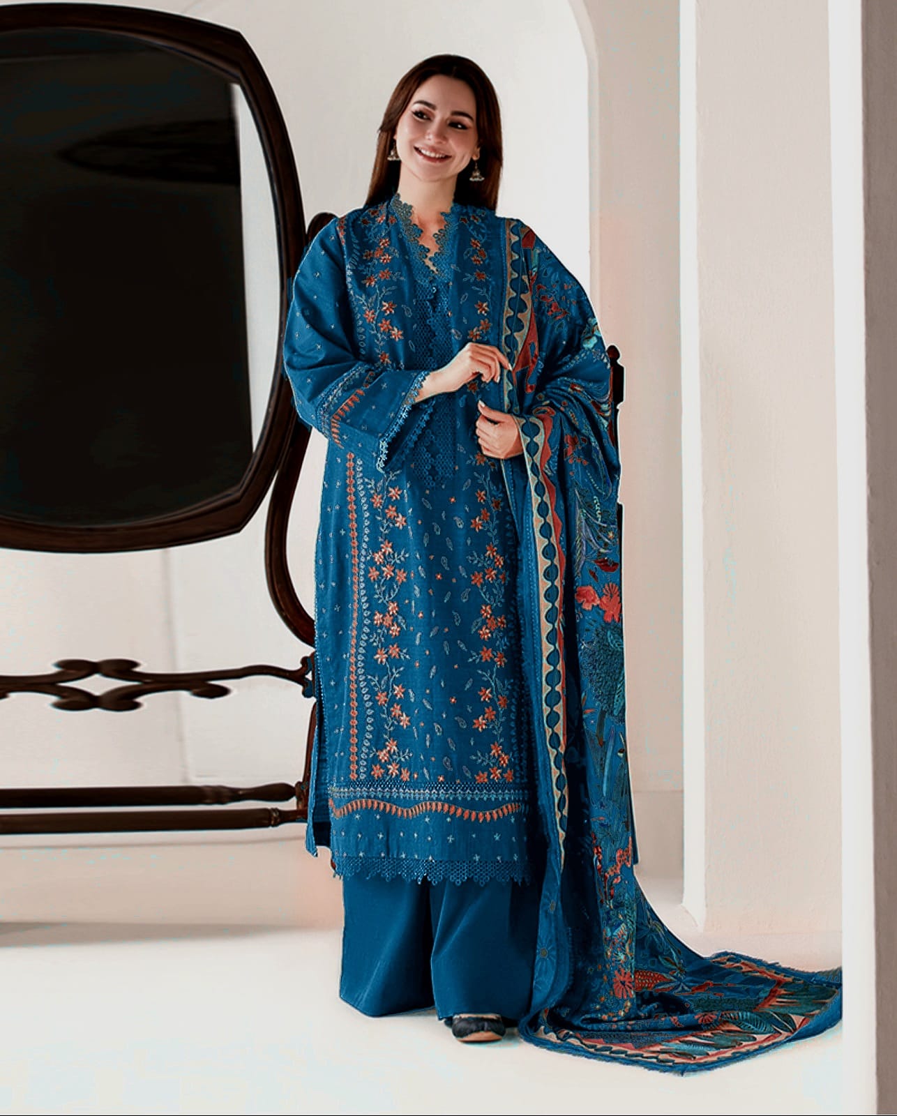 Naqsh 3 PC Embroidered